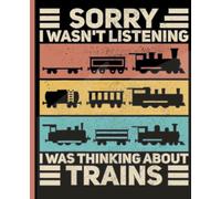 Just a Boy Who Loves Trains School Notebook: Retro Locomotive Sunset Aesthetic Lined Journal for Kids, Teens, Railroad Lovers and Model Train Conductors