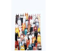 Just a Bunch of Cats: Cute Cat Lover Journal: 120 Lined Pages Notebook for Women, Girls, and Kids, Aesthetic 6x9 Diary for School, Work, and ... Stationery Gift for Cat Moms and Pet Owners.