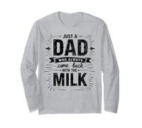 Just A Dad Who Always Came Back With The Milk Fathers Day Manga Larga