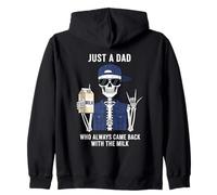 Just a Dad Who Always Came Back with The Milk Father's Day Sudadera con Capucha