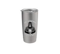 Just A Dad Who Always Came Back With The Milk Vaso térmico de acero inoxidable de doble pared