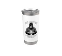 Just A Dad Who Always Came Back With The Milk Vaso térmico de acero inoxidable de doble pared