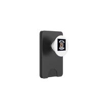 Just A Dad Who Loves Racoons Funny Vintage Día del Padre para Hombre PopSockets PopWallet para MagSafe