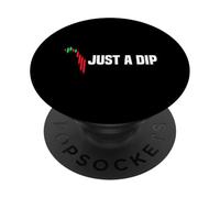 Just a Dip comerciante acciones Bolsa de valores PopSockets PopGrip Adhesivo