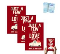 Just a Few Things I Love About You - Libro de regalo en blanco, libro de relleno romántico para parejas, diario de recuerdos de amor sincero para el día de San Valentín, aniversario, cumpleaños (3