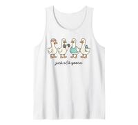 Just a Fitness Goose Funny Fitness Goose Workout Goose Gym Camiseta sin Mangas