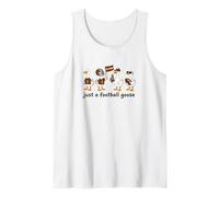 Just a Football Goose,Game Day Party, Tailgate with The Flock Camiseta sin Mangas