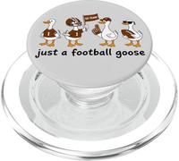 Just a Football Goose,Game Day Party, Tailgate with The Flock PopSockets PopGrip para MagSafe