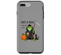 Just a Frog Doing Grim Things - Rana de Halloween - Rana Divertida Carcasa para iPhone 7 Plus/8 Plus