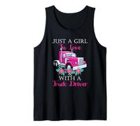 Just A Girl In Love with A Truck Driver Partner Camiseta sin Mangas