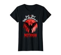 Just A Girl Who Believes in Mothman Cryptid Folklore Camiseta