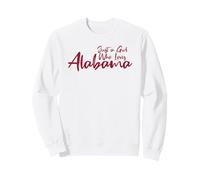 Just A Girl Who Loves Alabama Sudadera