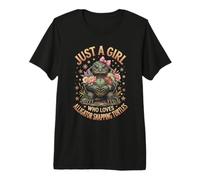 Just A Girl Who Loves Alligator Snapping Turtles Camiseta Premium