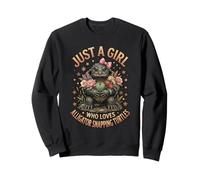 Just A Girl Who Loves Alligator Snapping Turtles Sudadera