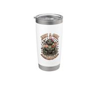 Just A Girl Who Loves Alligator Snapping Turtles Vaso térmico de acero inoxidable de doble pared