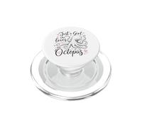 Just a Girl Who Loves an Octopus Cute Octopus PopSockets PopGrip para MagSafe