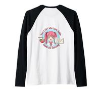 Just A Girl Who Loves Anime Ramen and Sketching Artist Art Camiseta Manga Raglan