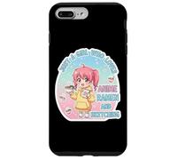 Just A Girl Who Loves Anime Ramen y Sketching Art Artist Carcasa para iPhone 7 Plus/8 Plus