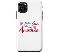 Just a Girl Who Loves Arizona. Cute Women's Teen Girls Tween Carcasa para iPhone 11 Pro MAX