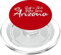 Just a Girl Who Loves Arizona. Cute Women's Teen Girls Tween PopSockets PopGrip para MagSafe