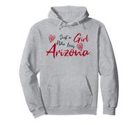 Just a Girl Who Loves Arizona. Cute Women's Teen Girls Tween Sudadera con Capucha