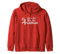 Just a Girl Who Loves Arizona. Cute Women's Teen Girls Tween Sudadera con Capucha