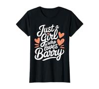 Just A Girl who loves BARRY T-Shirt Cute BARRY Camiseta