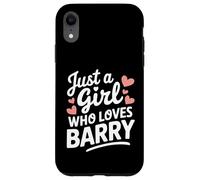 Just A Girl who loves BARRY T-Shirt Cute BARRY Carcasa para iPhone XR