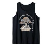 Just a Girl Who Loves Bonsai: El Arte Natural Camiseta sin Mangas
