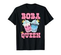Just A Girl Who Loves Bubble Tea Boba Queen Boba Tea Camiseta