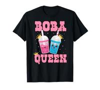 Just A Girl Who Loves Bubble Tea Boba Queen Boba Tea Camiseta