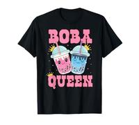 Just A Girl Who Loves Bubble Tea Boba Queen Boba Tea Camiseta
