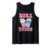 Just A Girl Who Loves Bubble Tea Boba Queen Boba Tea Camiseta sin Mangas