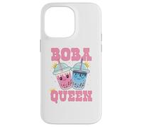 Just A Girl Who Loves Bubble Tea Boba Queen Boba Tea Carcasa para iPhone 14 Pro MAX