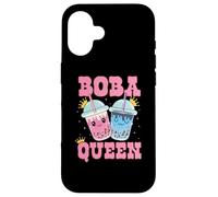Just A Girl Who Loves Bubble Tea Boba Queen Boba Tea Carcasa para iPhone 16