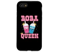 Just A Girl Who Loves Bubble Tea Boba Queen Boba Tea Carcasa para iPhone SE (2020) / 7/8