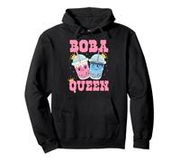 Just A Girl Who Loves Bubble Tea Boba Queen Boba Tea Sudadera con Capucha