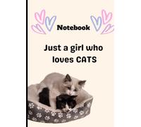 Just A Girl Who Loves Cats: A5 Lined Journal: Heartwarming Notebook with Storm and Tallulah Cat Photography, 100 Page Lined Diary for Cat Moms, Animal Lovers, and Daily Thoughts