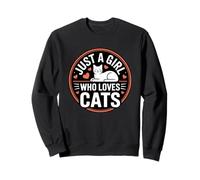 Just A Girl Who Loves Cats Sudadera