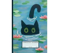 Just a Girl Who Loves Cute Black Cats: Wide Ruled Notebook for Girls, Teens, and Students | Adorable Feline Journal for School, Office, or Everyday Notes