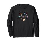 Just A Girl Who Loves Dogs Cute Just a Girl Who Loves Dogs Manga Larga