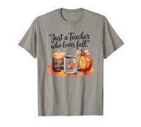 Just A Girl Who Loves Fall Pumpkin Cozy Autumn Camiseta
