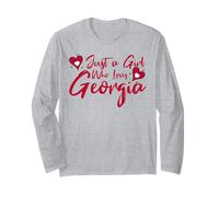 Just a Girl Who Loves Georgia Cute Women, Girls, Tween Manga Larga