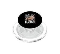 Just a Girl Who Loves Her Welsh Pony Caballo PopSockets PopGrip para MagSafe
