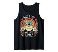Just A Girl Who Loves Hummus Camiseta sin Mangas