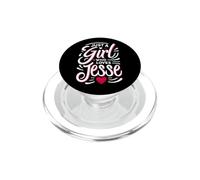 Just A Girl Who Loves Jesse T-Shirt Cute Jesse PopSockets PopGrip para MagSafe