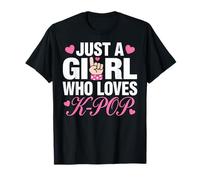 Just A Girl Who Loves K-Pop Camiseta