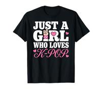 Just A Girl Who Loves K-Pop Camiseta
