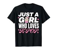 Just A Girl Who Loves K-Pop Camiseta