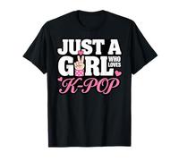 Just A Girl Who Loves K-Pop Camiseta